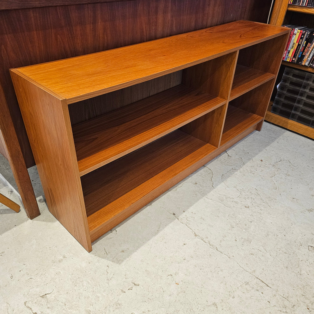 Low Teak Bookshelf