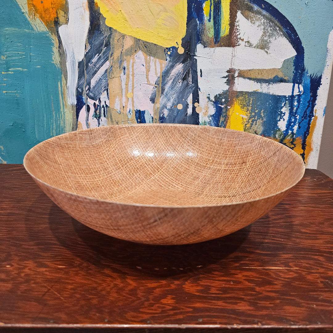 MCM Grainware Woven Bowl