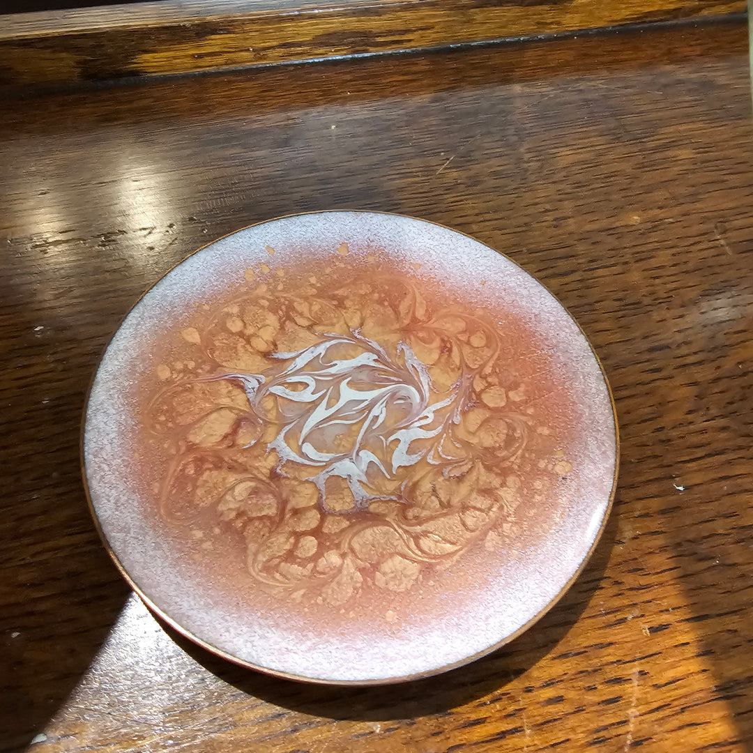 Hilly - North Carolina Enamel Plate