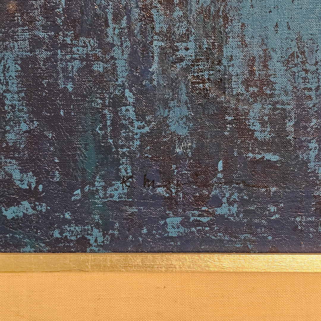 MCM Signed Oil Painting