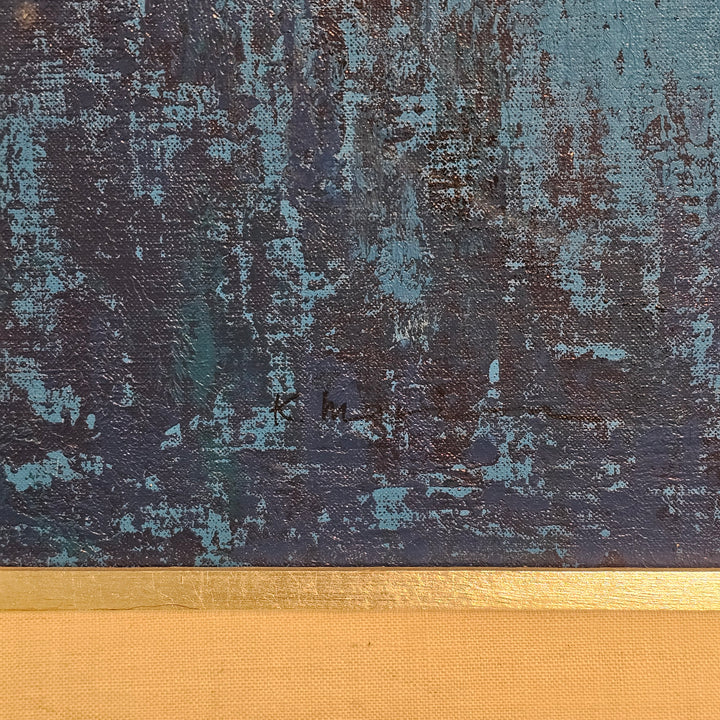 MCM Signed Oil Painting