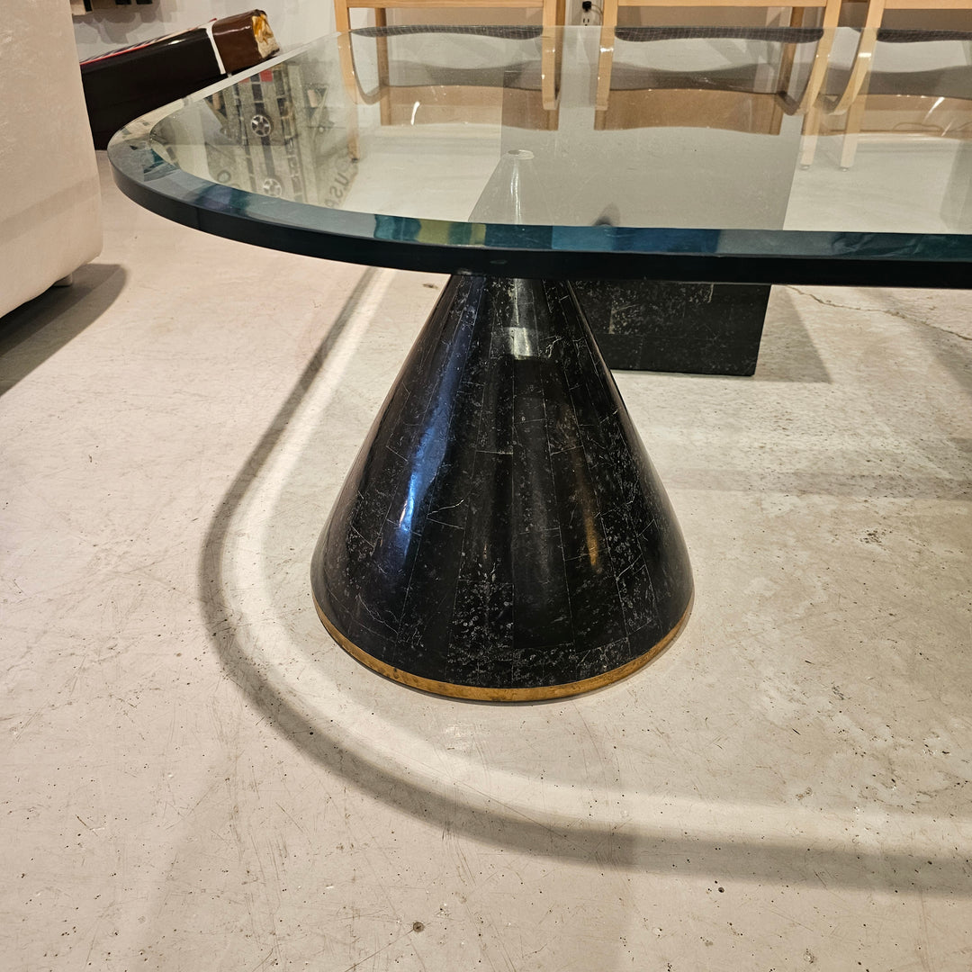 Postmodern Geometric Base Coffee Table