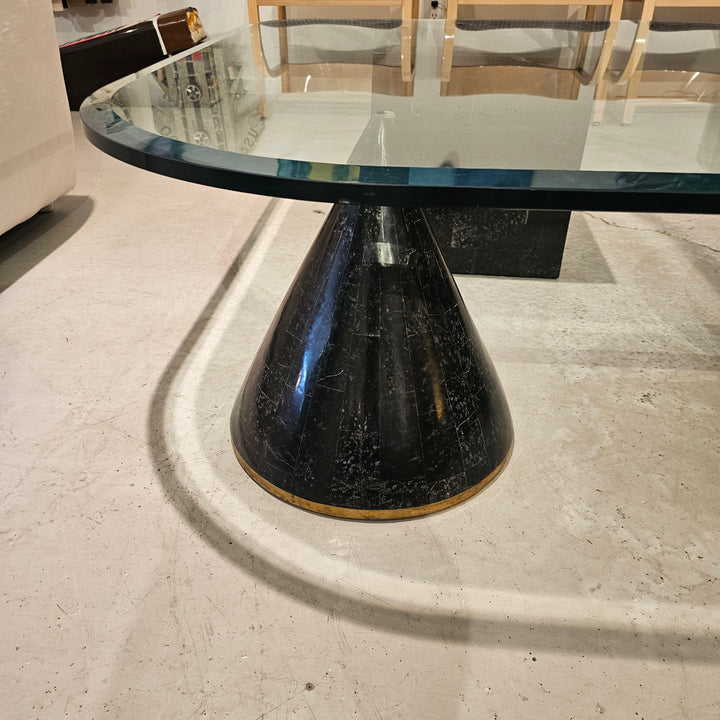 Postmodern Geometric Base Coffee Table