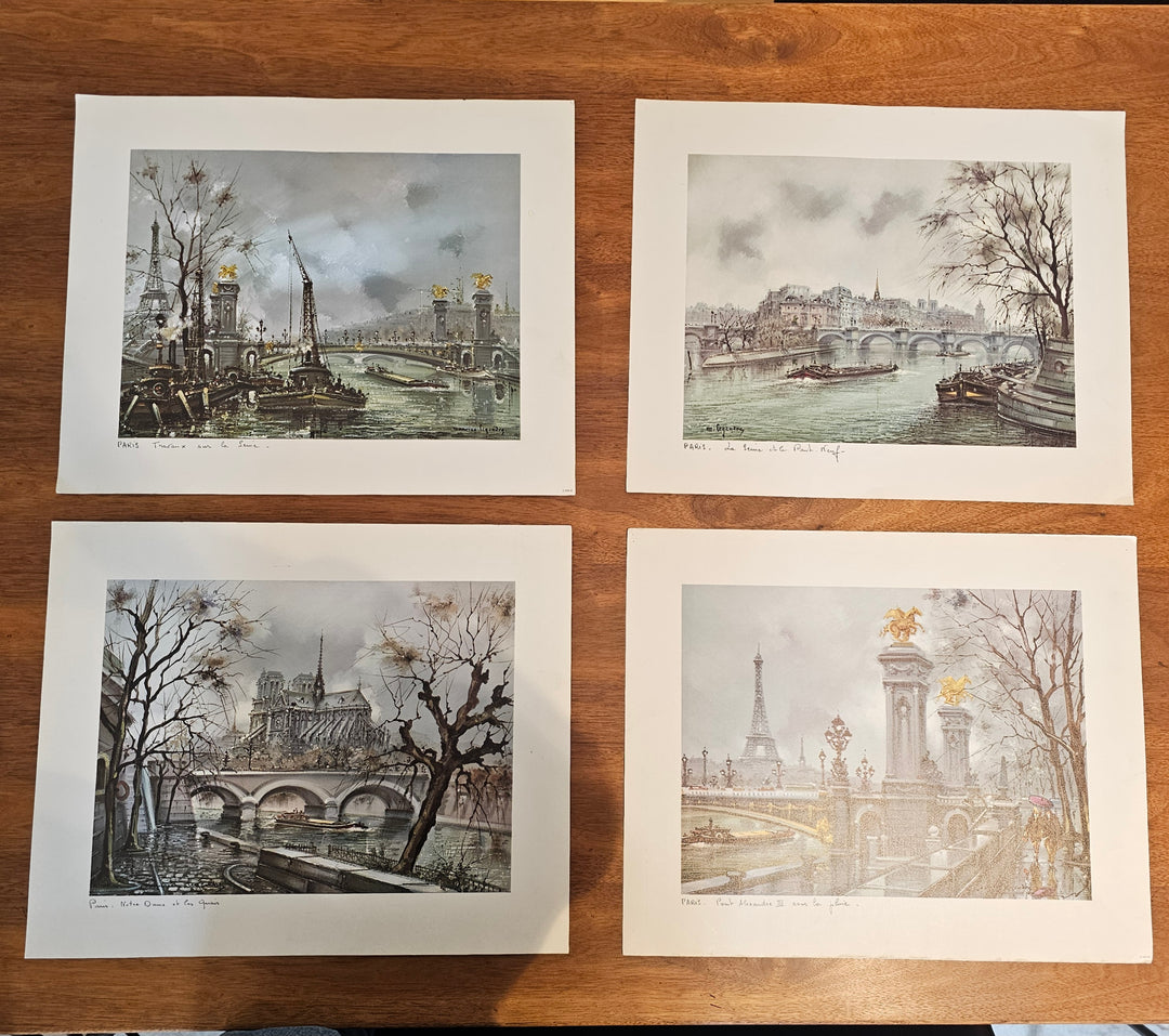 Maurice Legendre Lithographed Print