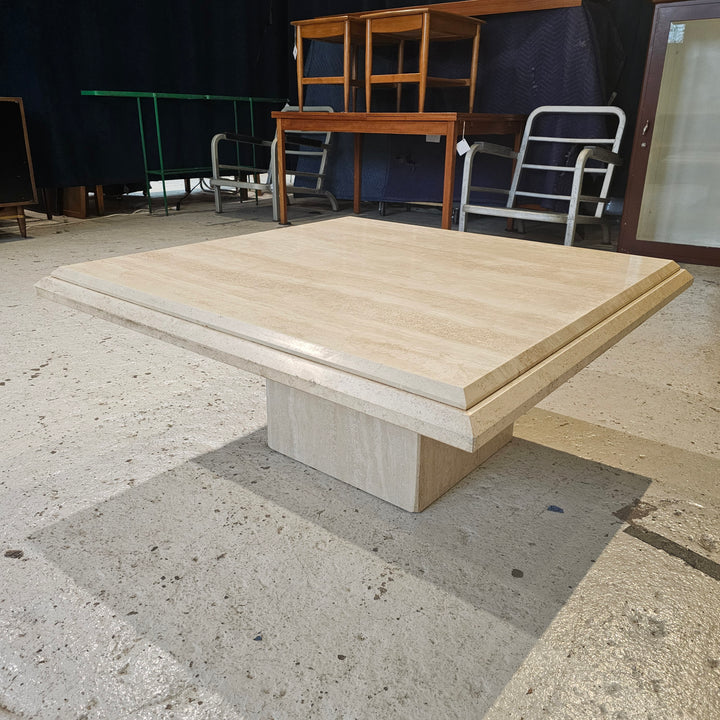 Travertine Stone Coffee Table