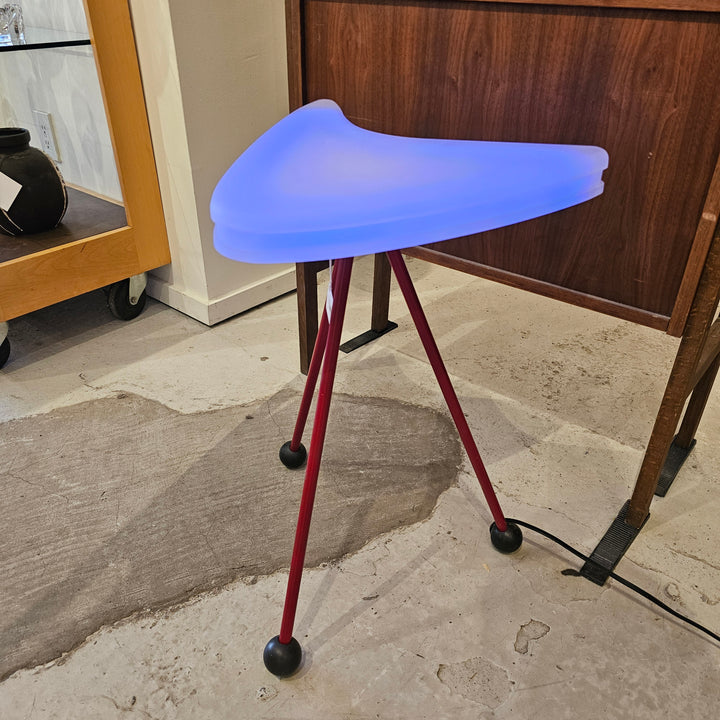 Neon Light Up Side Table